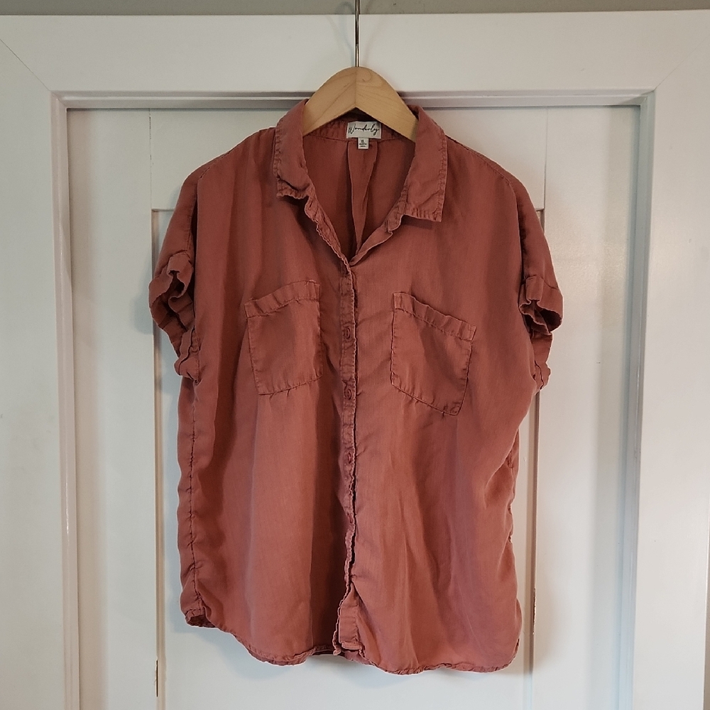 Short Sleeve Button-Up Shirt